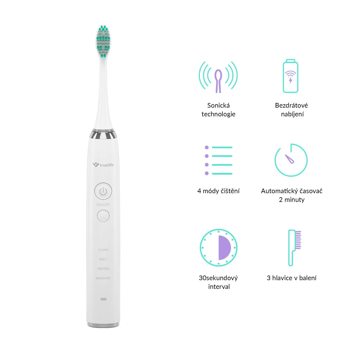 Truelife SonicBrush UV sonický zubní kartáček