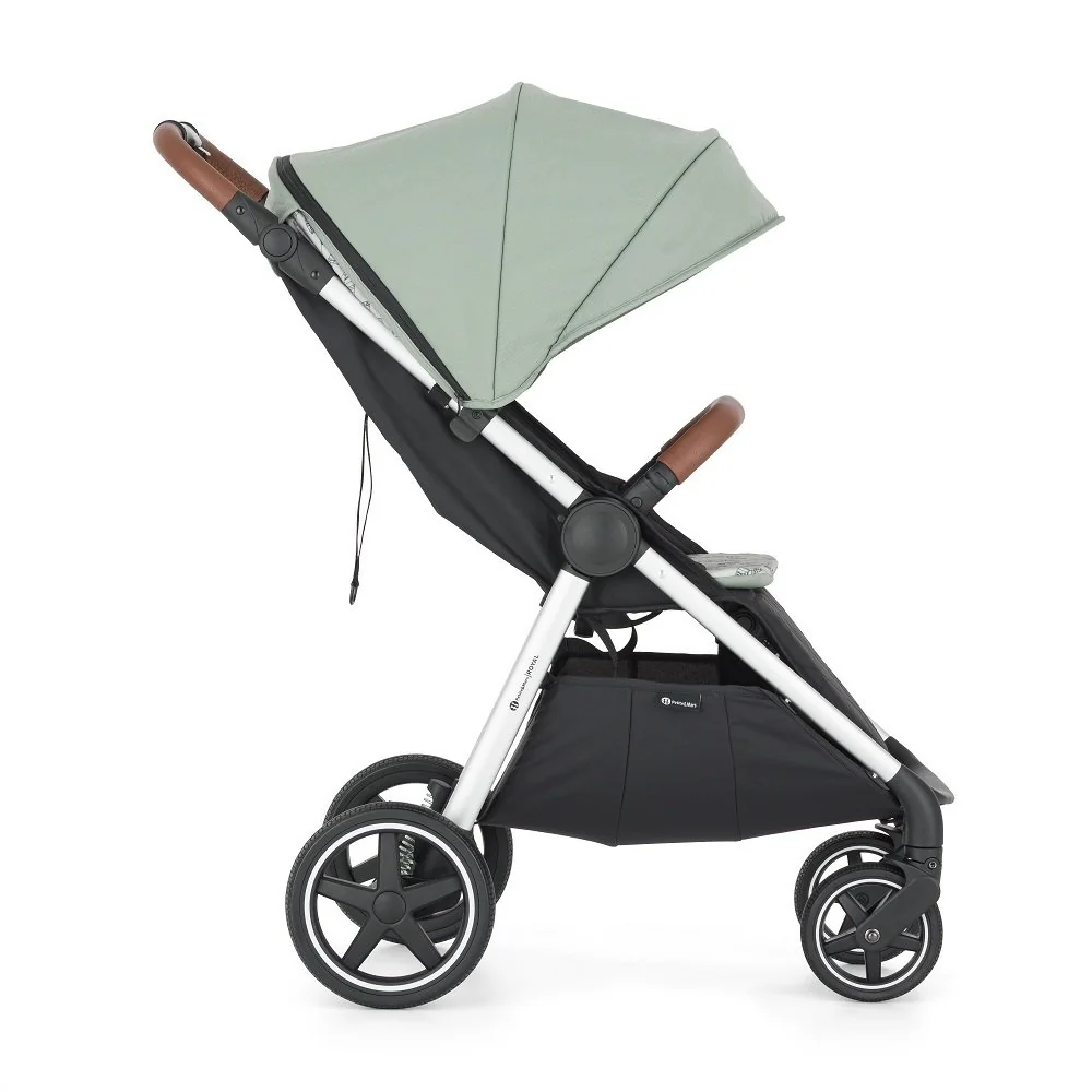 Petite&Mars Kočárek sportovní Royal3 Silver Iron Green