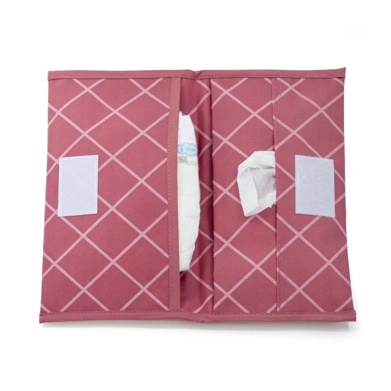 KipKep pouzdro na plenky DIAPER WALLET Dusty Clay