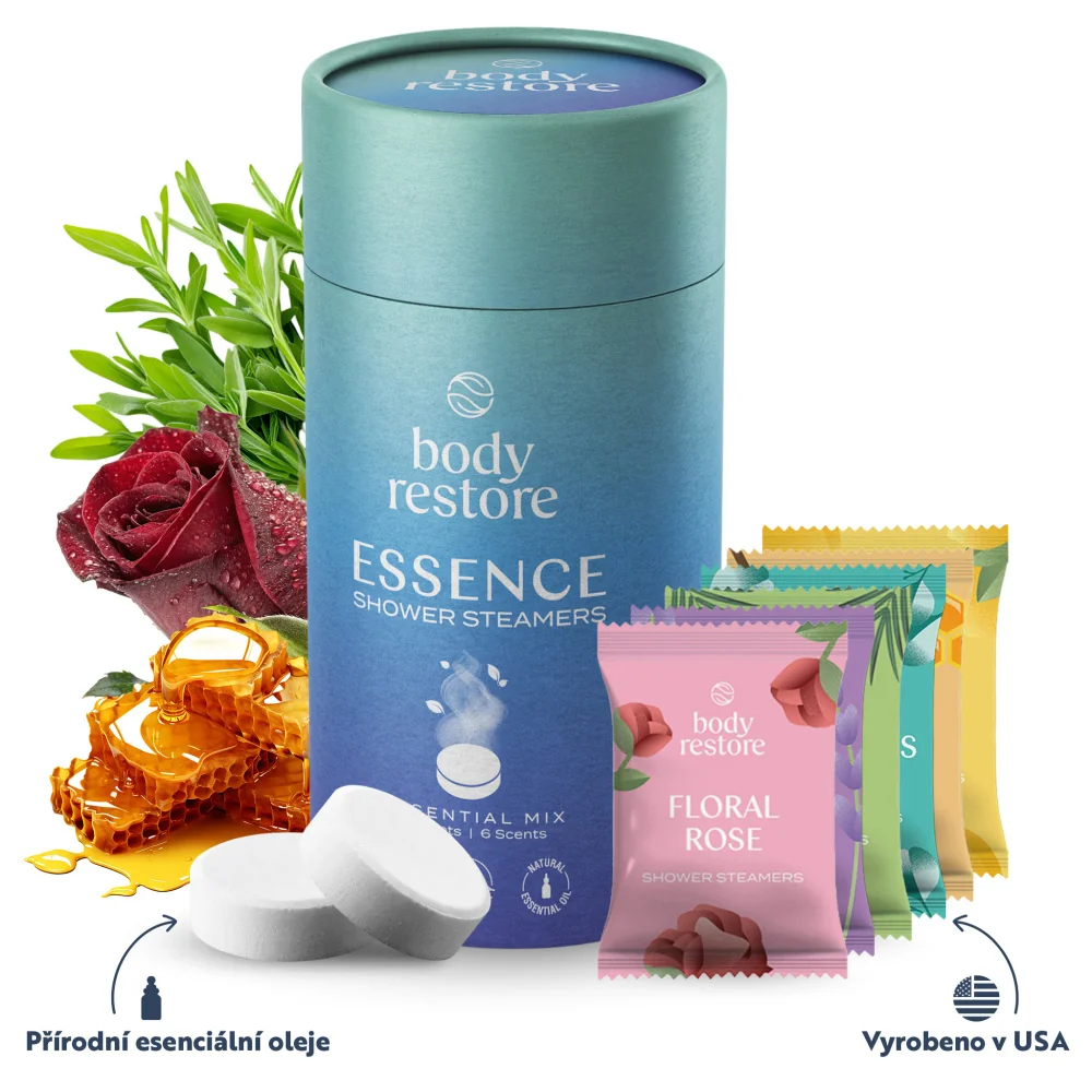 Body Restore Aromatické tablety do sprchy essence variety 6 ks