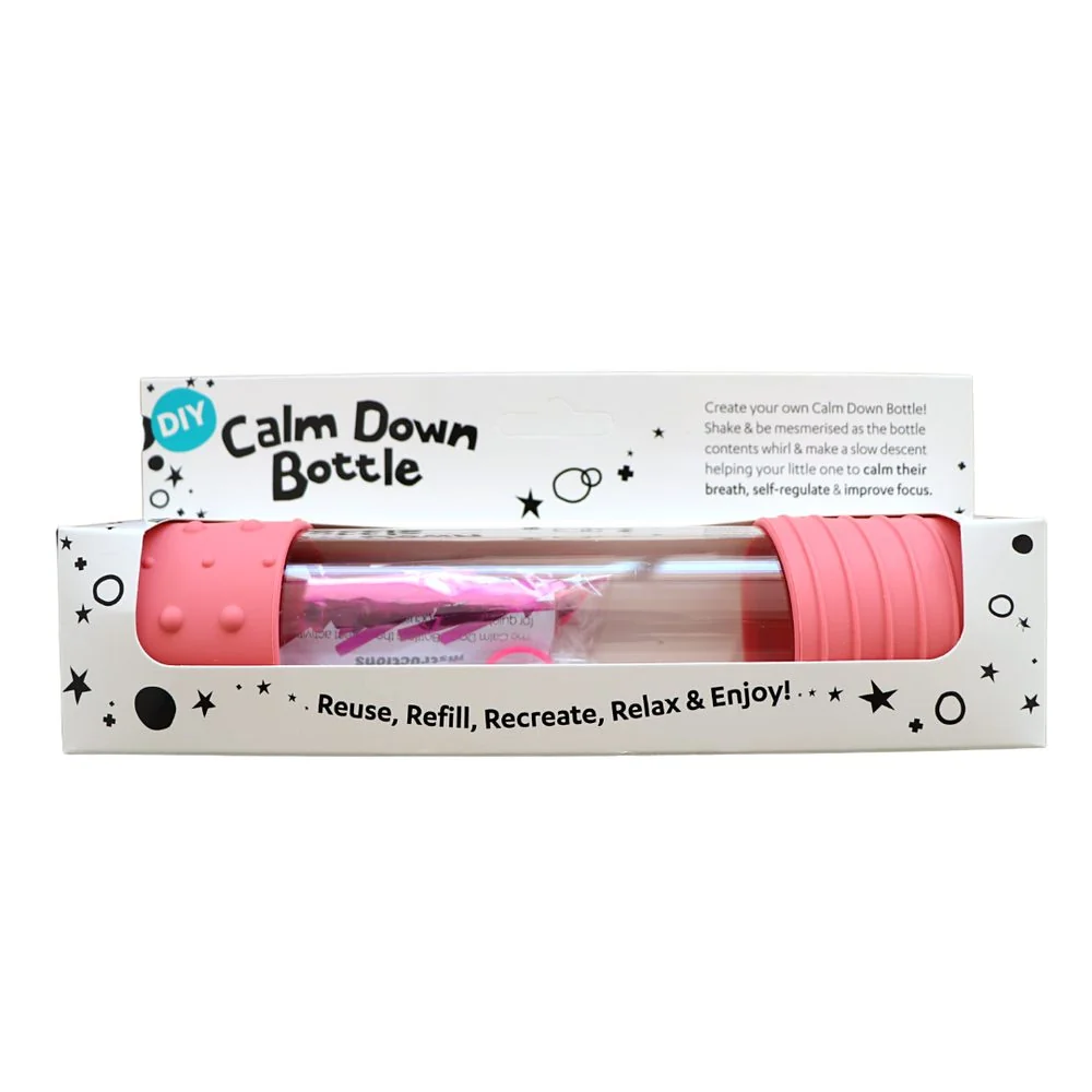 Jellystone Designs Senzorická láhev, růžová 