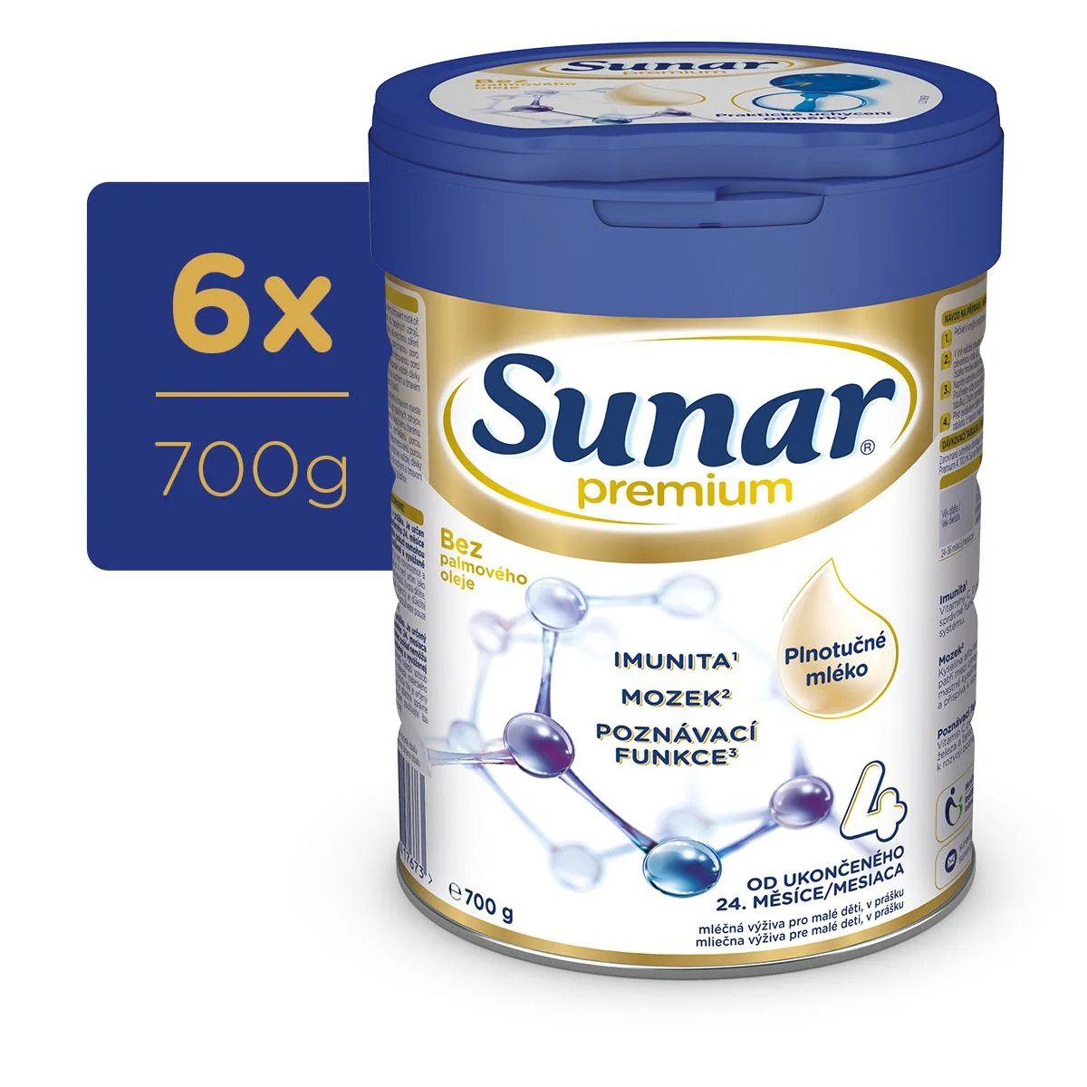 Sunar Premium 4 6x700 g