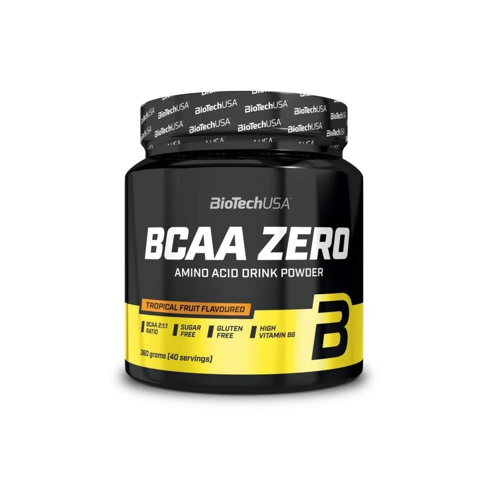 BioTech USA BCAA ZERO 360 g tropické ovoce
