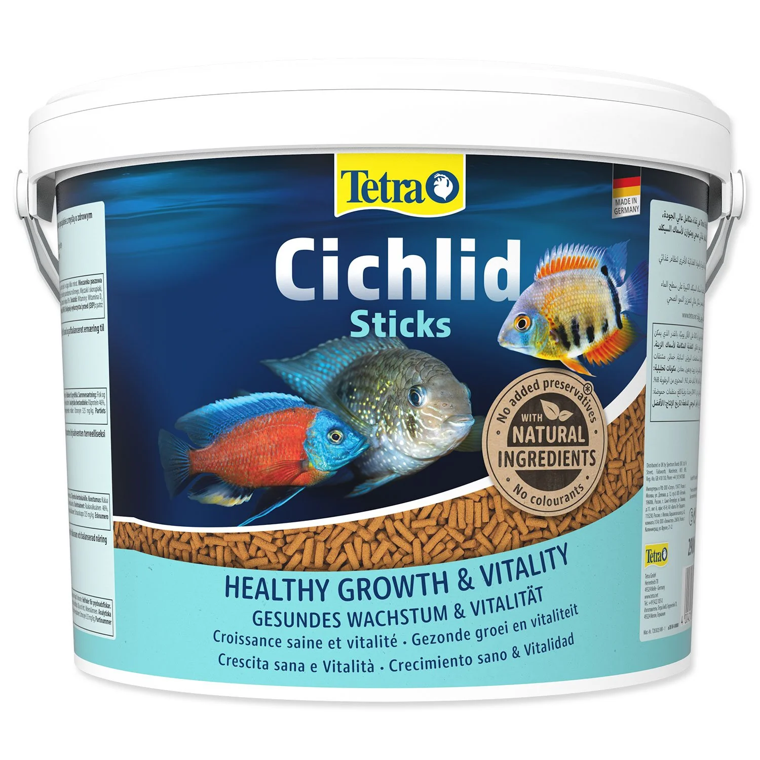 Tetra Krmivo Cichlid Sticks 10l