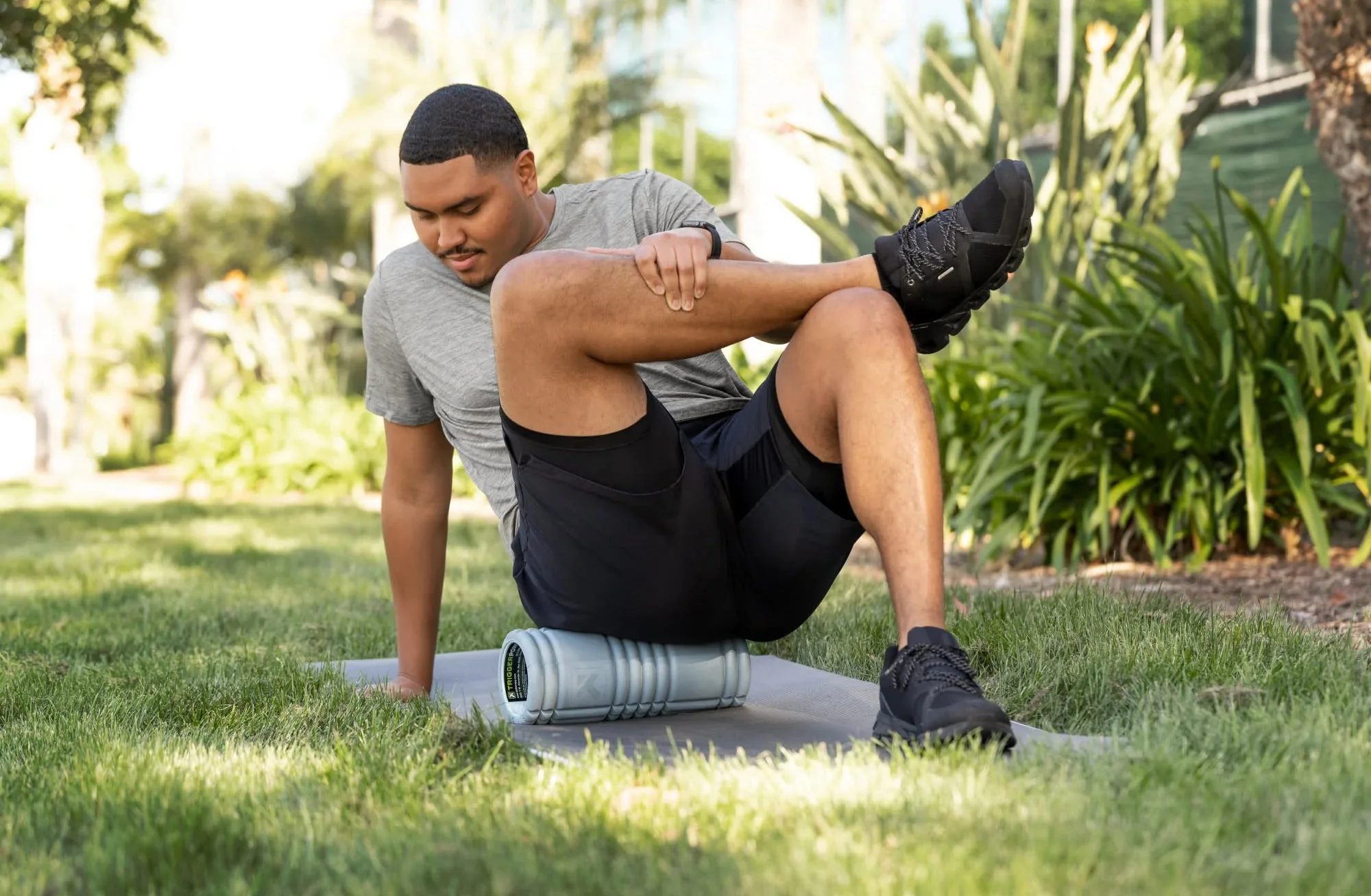 TriggerPoint RECYCLED GRID 1.0 Foam Roller, masážní válec, 33 cm, mátový