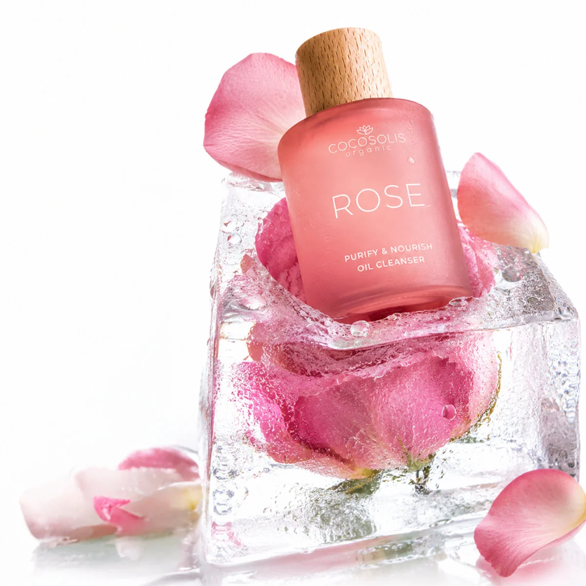 COCOSOLIS Rose čisticí pleťový olej s vyživujícím účinkem 50 ml