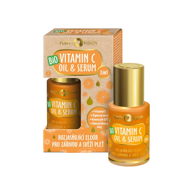 PURITY VISION BIO Vitamin C oil & serum 2in1 30 ml