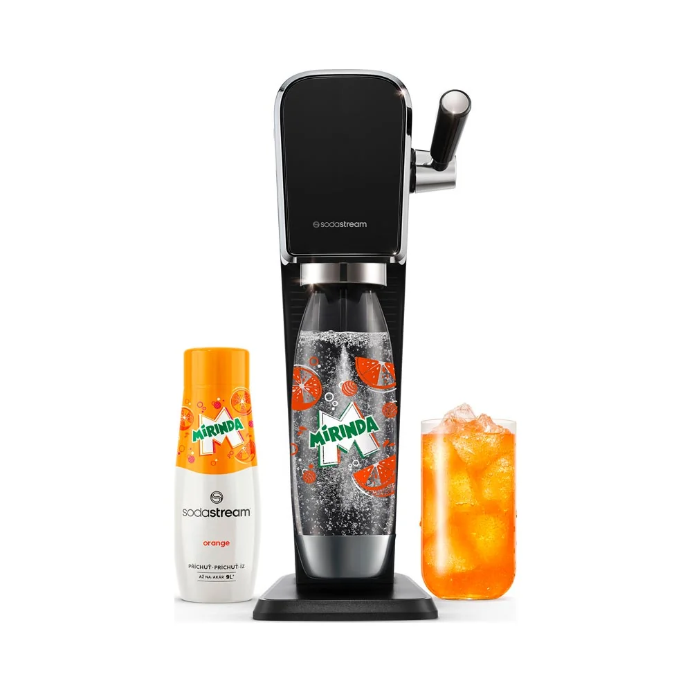 SODASTREAM Art Mirinda Mpack výrobník perlivé vody Black