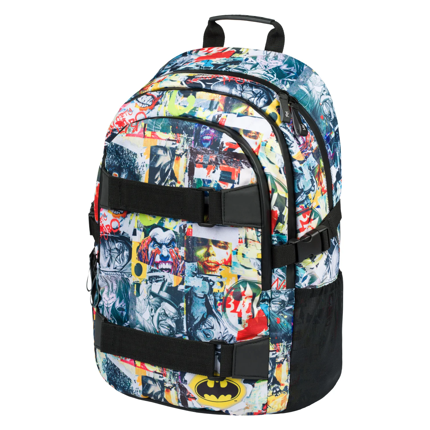 Baagl Školní batoh Skate Batman Komiks
