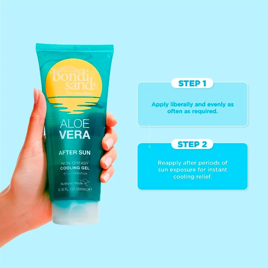 Bondi Sands Aloe Vera Aftersun Gel Tube gel po opalování 200 ml