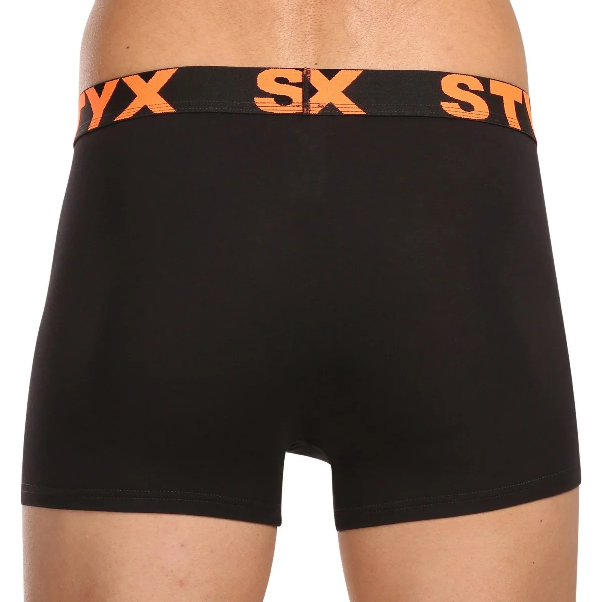 Styx 5PACK pánské boxerky sportovní guma černé (5G9602) M