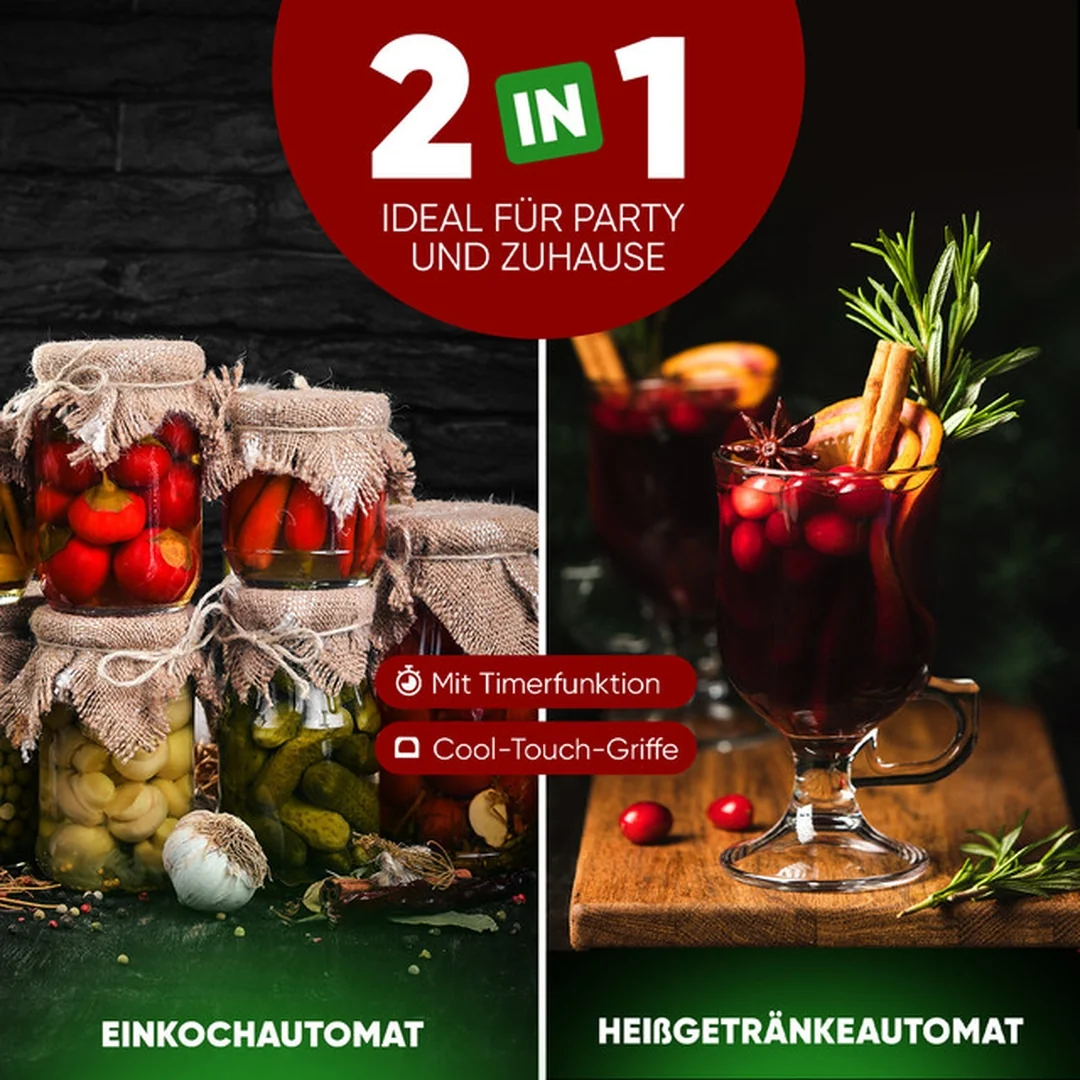 ProfiCook EKA 1283 zavařovací hrnec, várnice 2v1