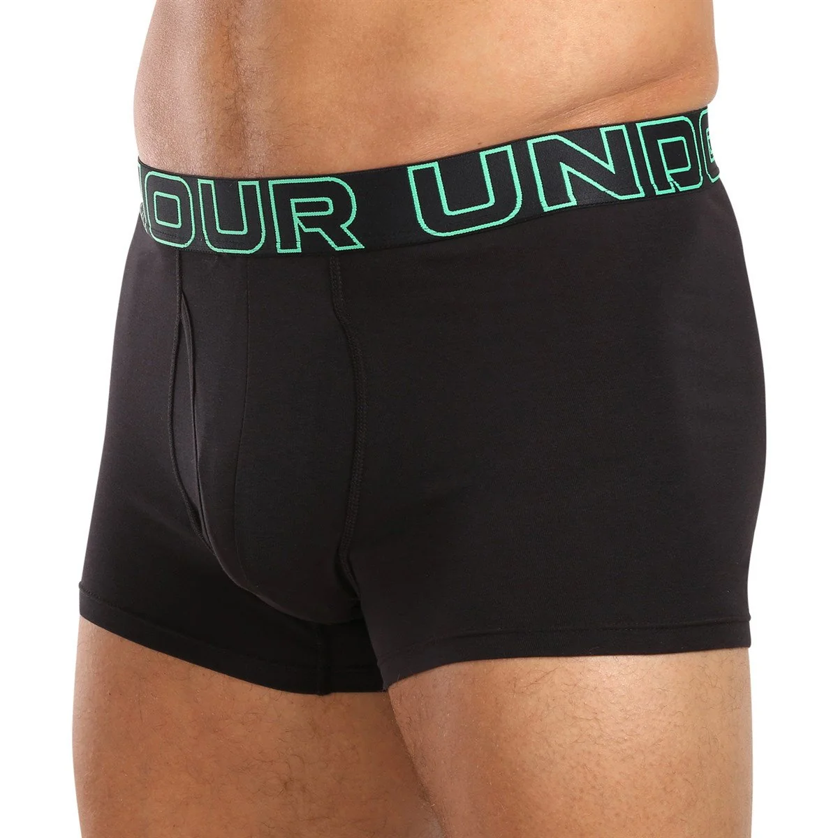 Under Armour 3PACK pánské boxerky černé (1383891 002) 5XL