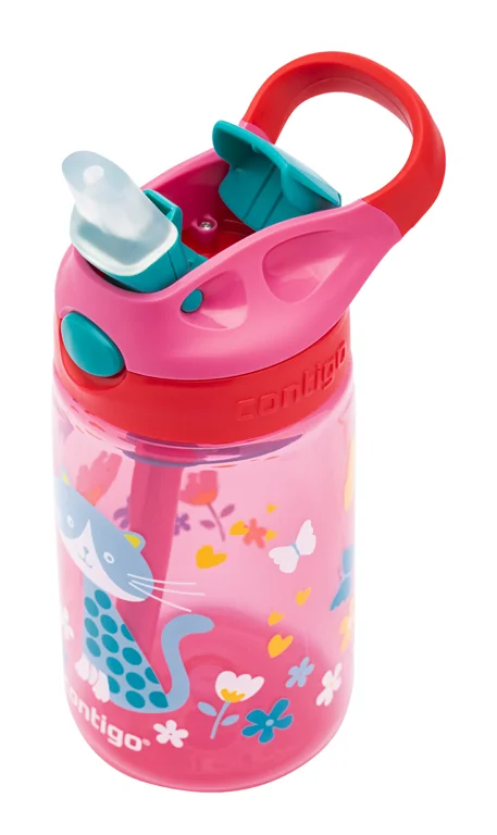 Contigo Dětská láhev Gizmo Flip Cherry Cat růžová 420 ml
