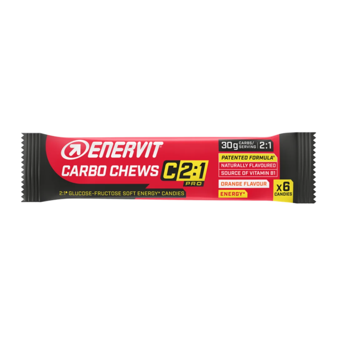 Enervit Carbo Chews C2:1 34g - pomeranč