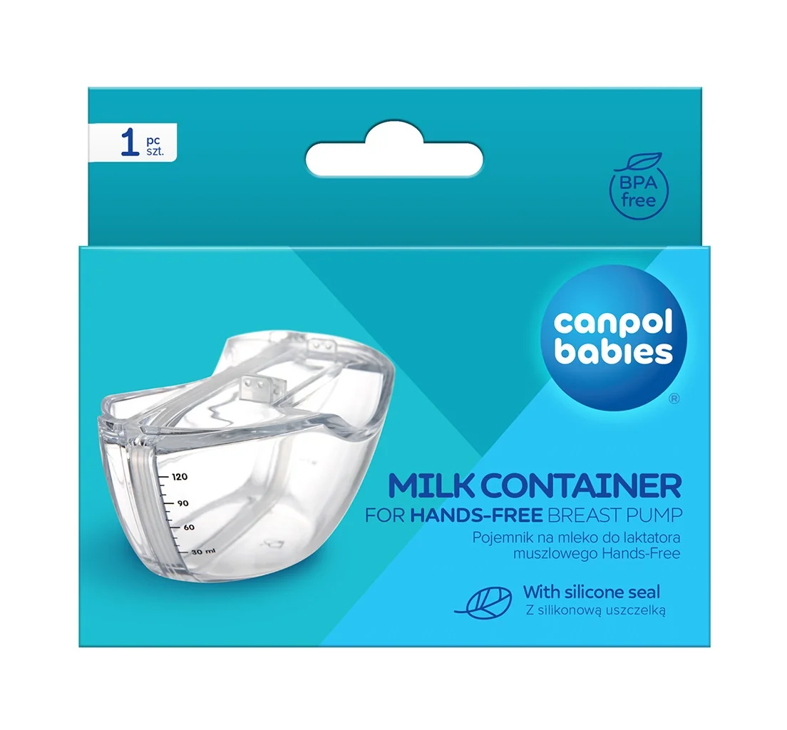 Canpol babies Zásobník na mateřské mléko k odsávačce Hands-Free