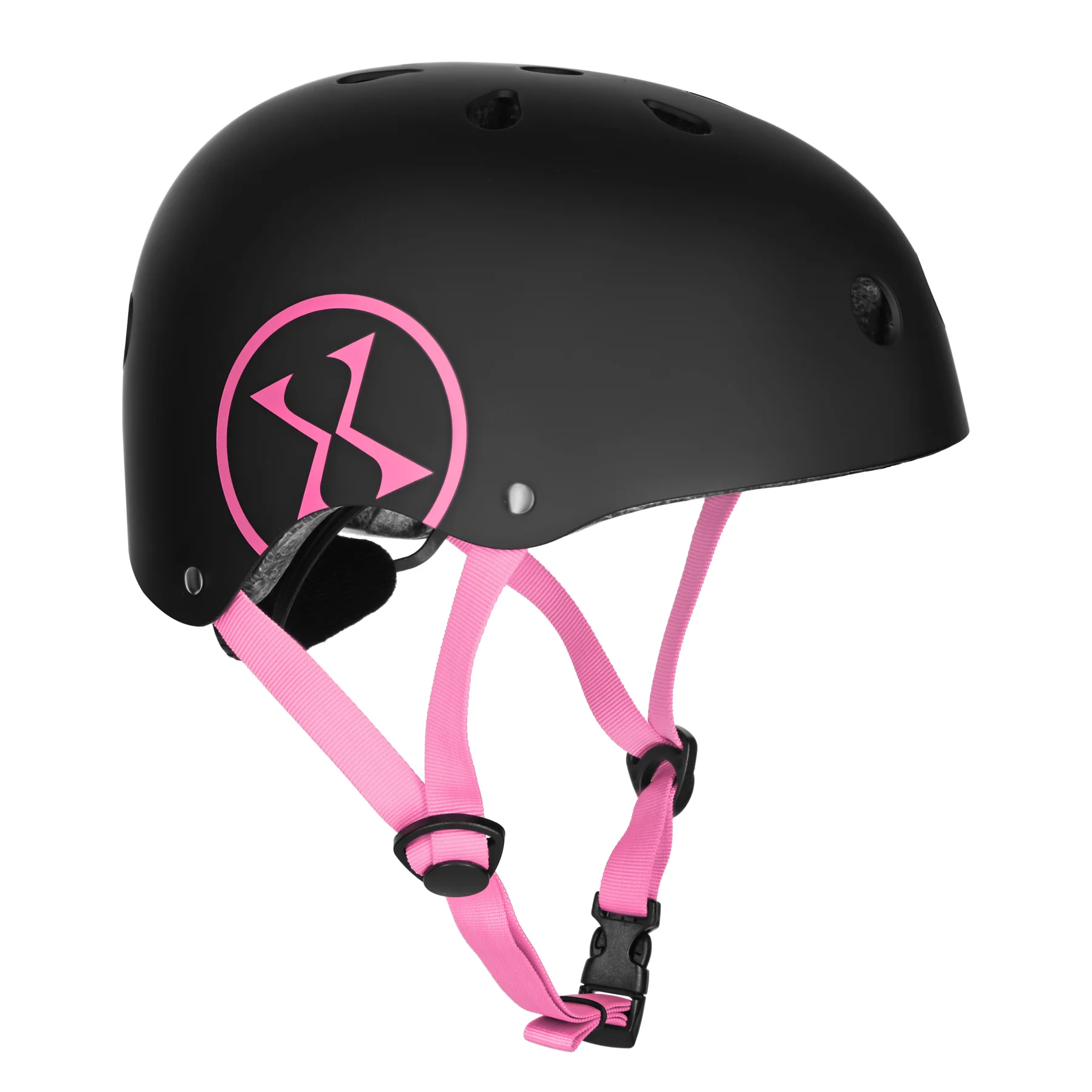 NILS EXTREME Helma MTW001-1 černo-růžová Velikost: S(52-56cm)