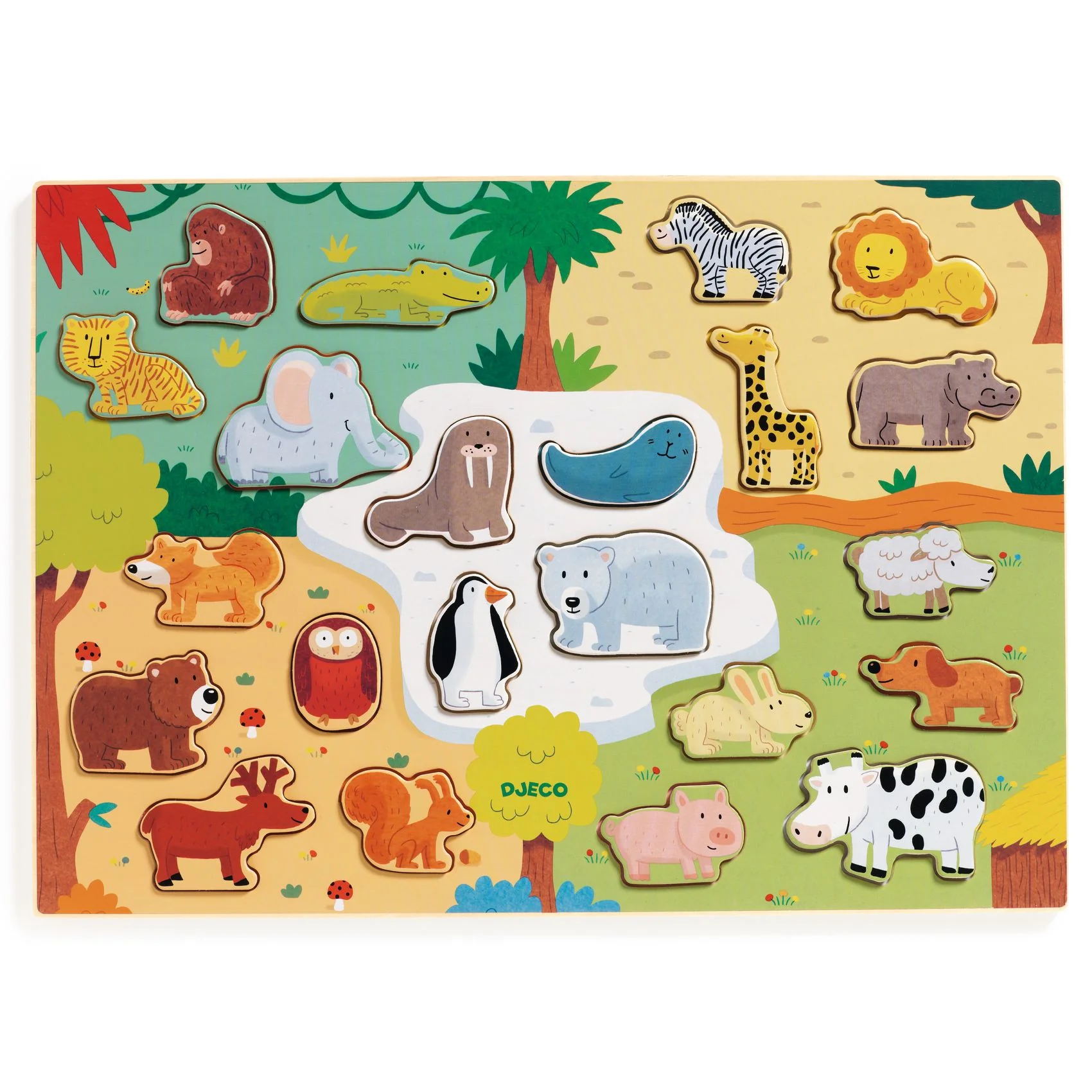 Djeco Puzzlo Animo