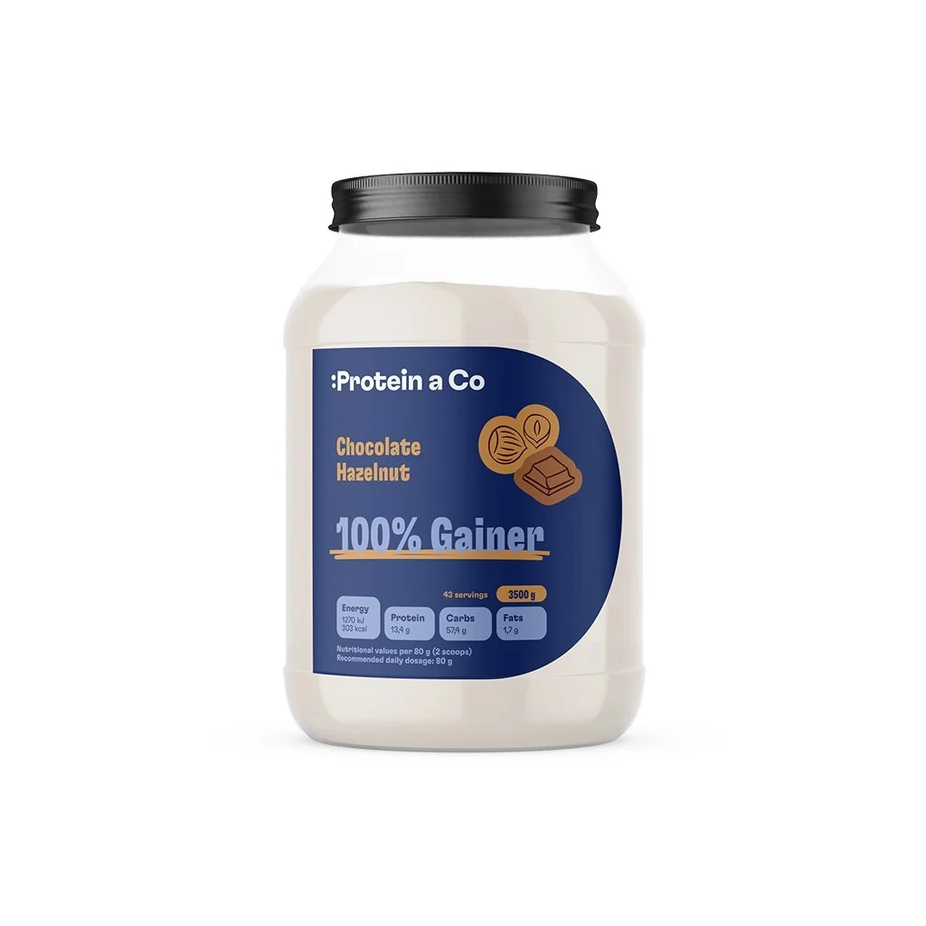 Protein a Co Gainer 100% 3,5 kg Chocolate hazelnut