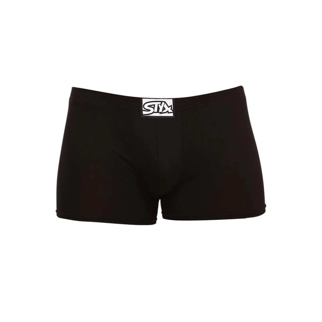 Styx Pánské boxerky klasická guma černé (Q960) XL