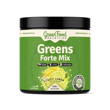 GreenFood Nutrition Greens Forte Mix juicy lemon 240 g