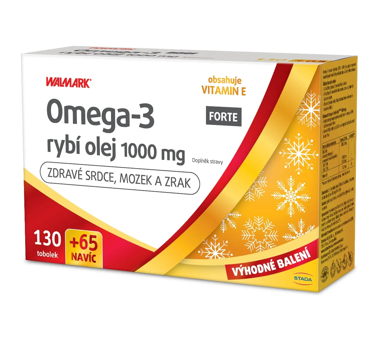 Walmark Omega 3 Forte 130+65 tobolek