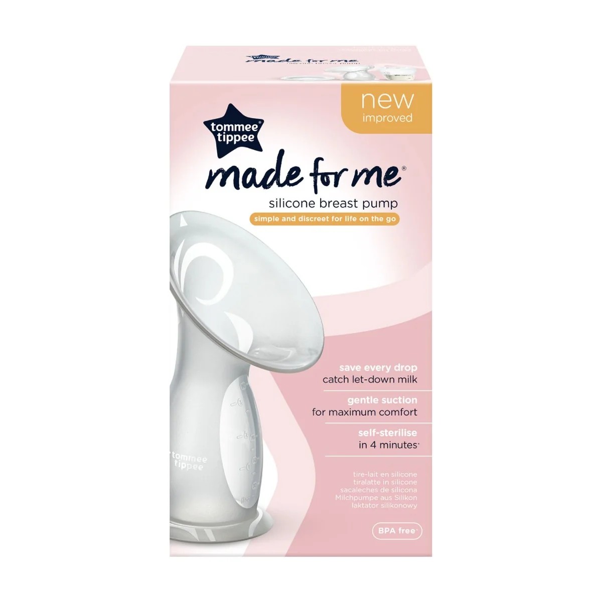 Tommee Tippee Silikonová odsávačka mléka