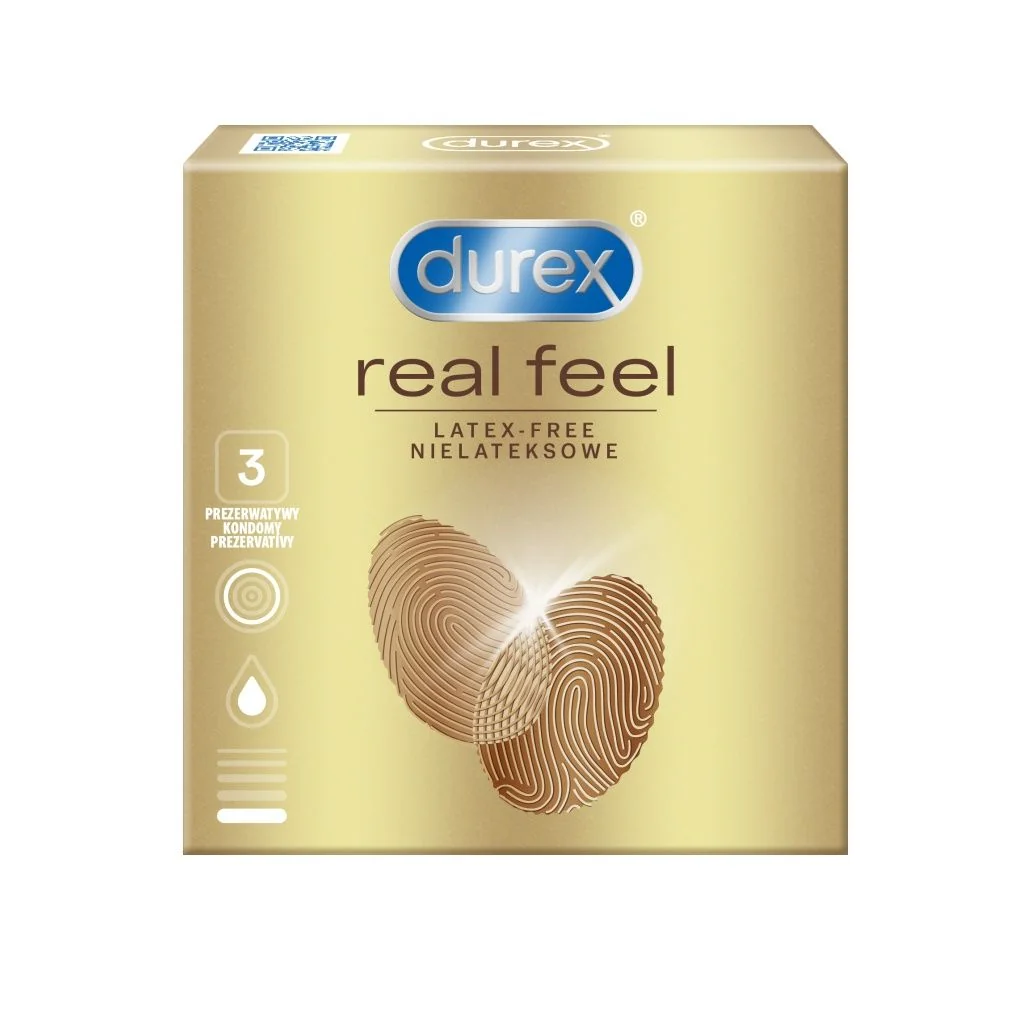 Durex Real Feel kondomy 3 ks