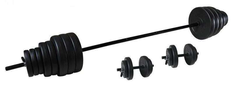 Tunturi Činkový vynilový set 50 kg