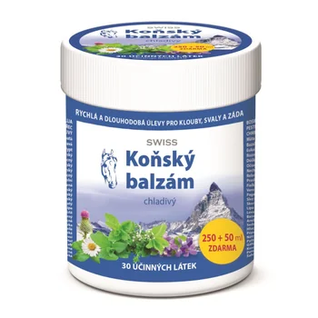 Swiss Koňský balzám chladivý 250+50 ml