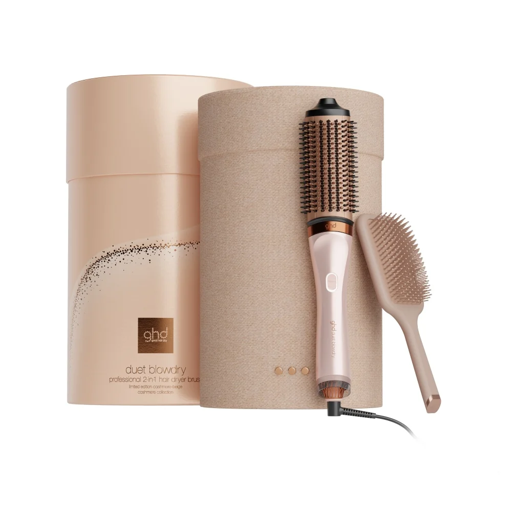 GHD Duet Blowdry Set Cashmere Edice kulmofén + kartáč na vlasy