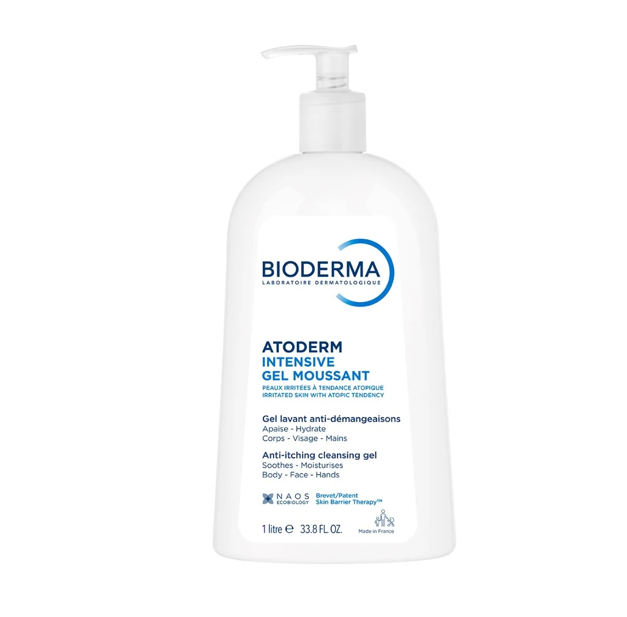 BIODERMA Atoderm Intensive gel moussant vysoce výživný pěnivý gel 1 l
