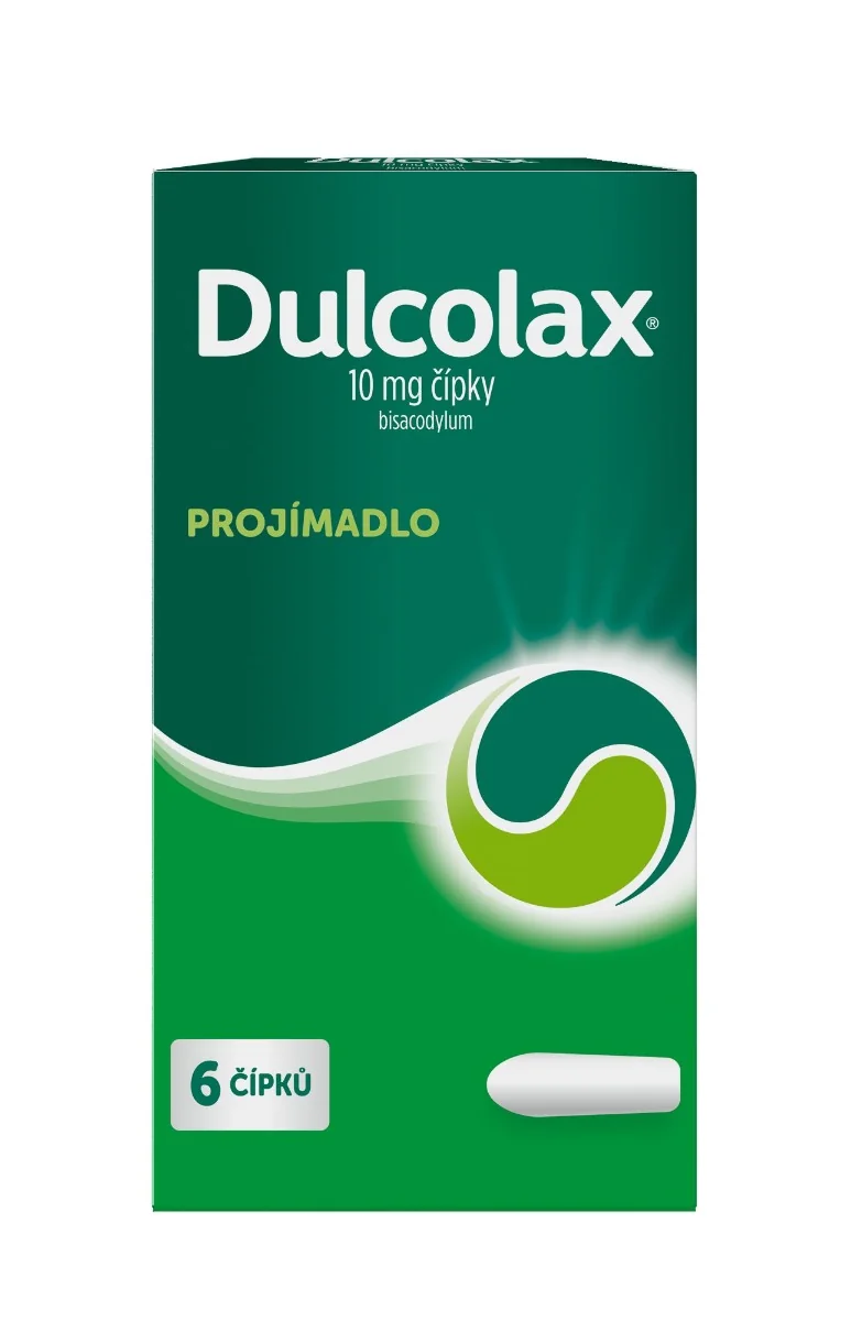 Dulcolax 10 mg 6 čípků