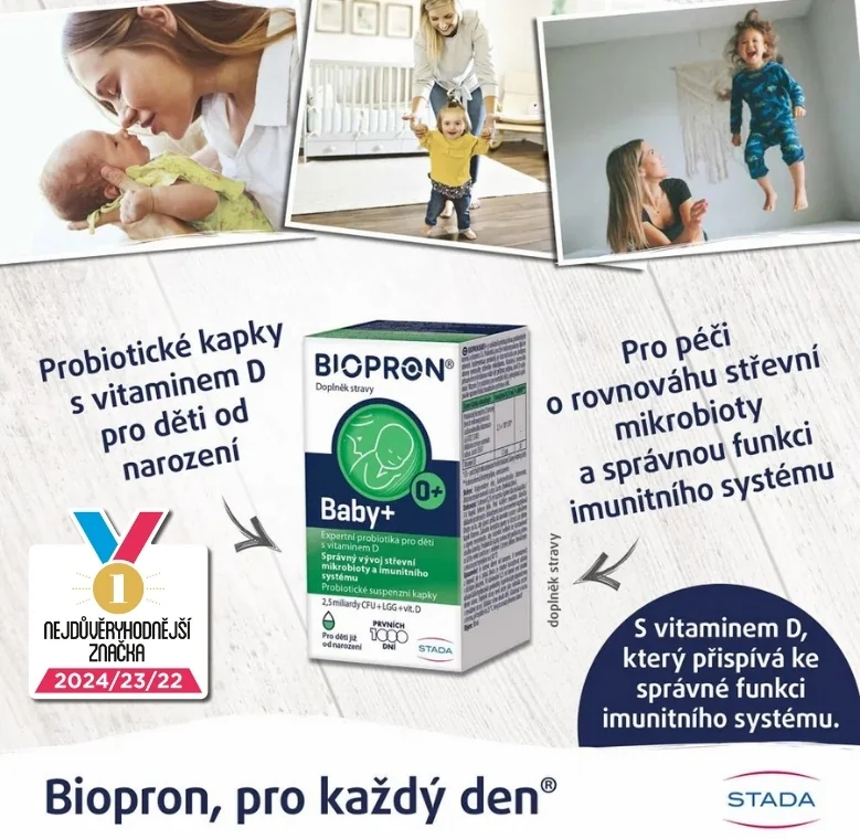 Biopron Baby+ kapky 10 ml