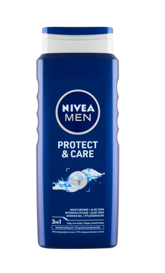 Nivea Men Protect & Care sprchový gel pro muže 500 ml