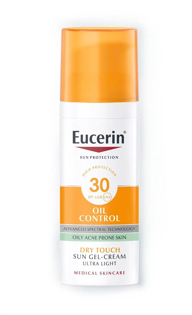 Eucerin Oil Control SPF30 ochranný krémový gel na obličej 50 ml