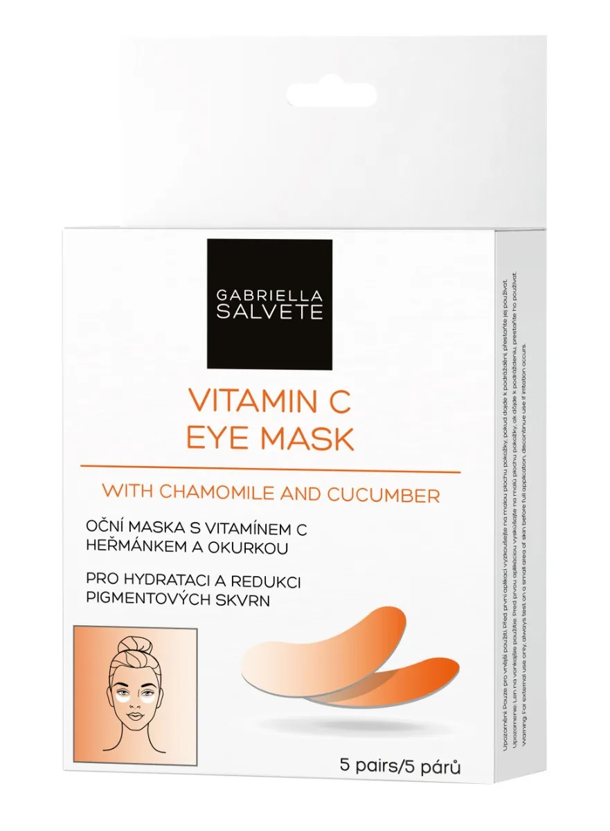 Gabriella Salvete Eye Mask Vitamin C oční maska 5 párů