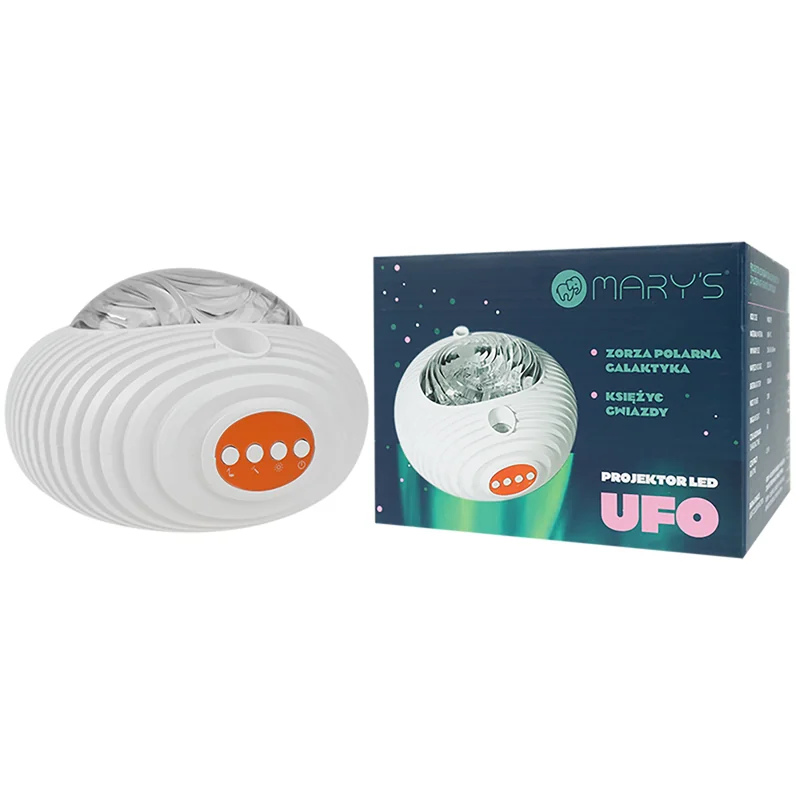 MARY’S Projektor RGBW s dálkovým ovladačem - ufo