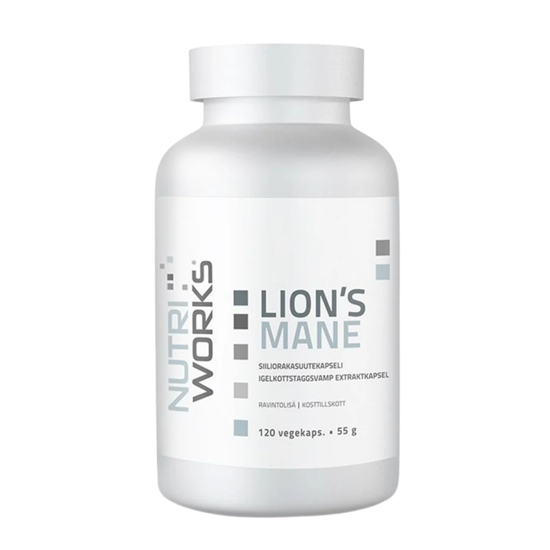 NutriWorks Lion´s Mane - 120 kapslí