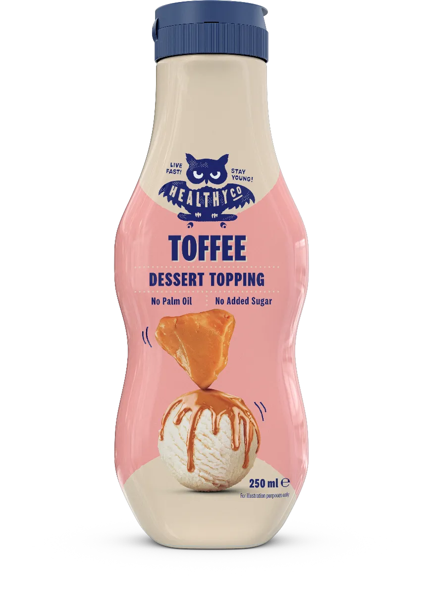HealthyCo Dessert Topping toffee 250 ml