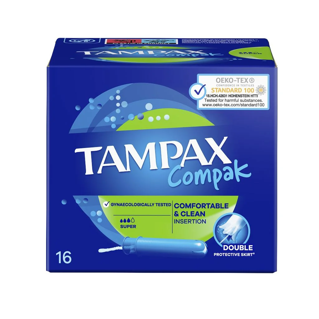 Tampax Compak Super tampony 16 ks