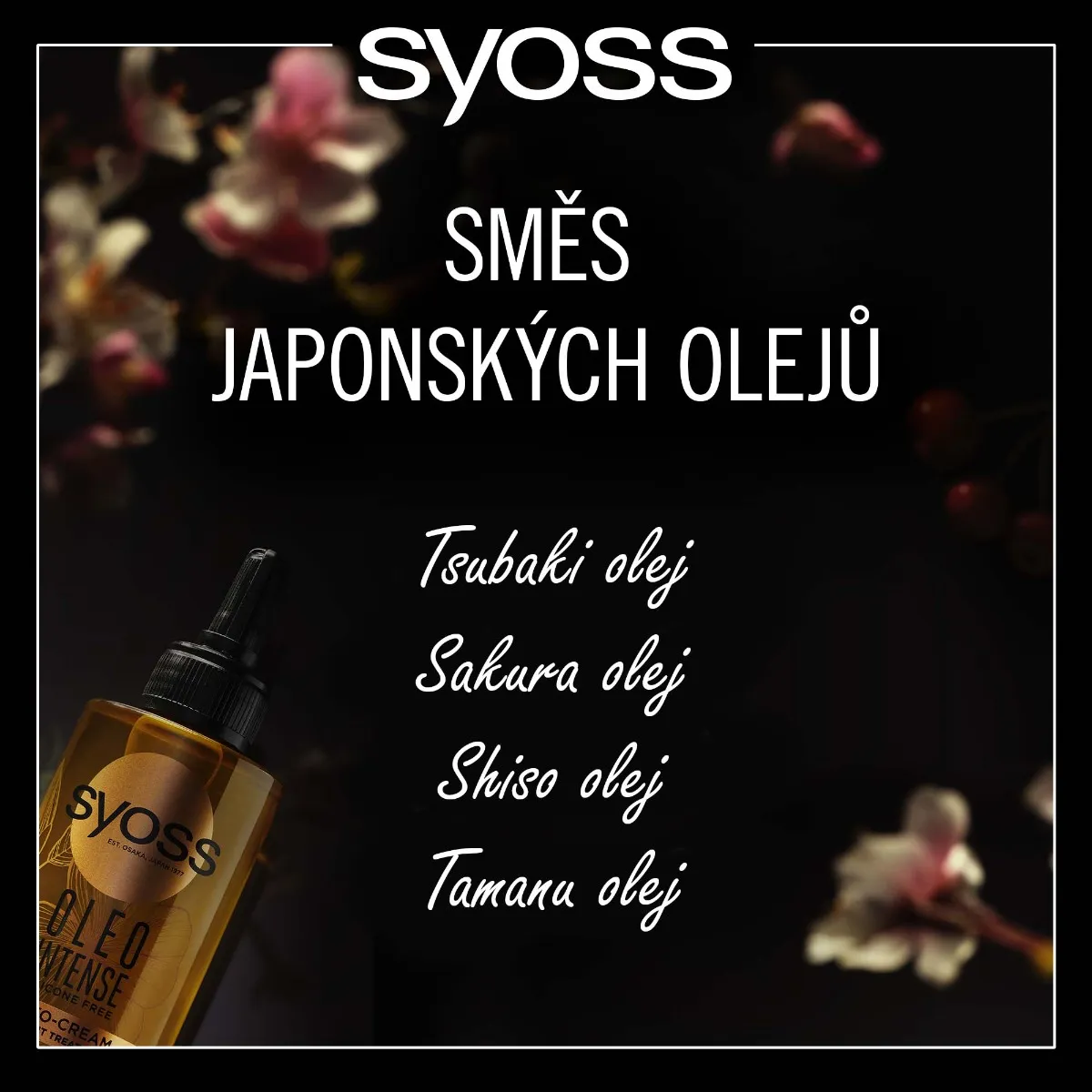 Syoss Oleo Intense Oil-To-Cream oplachová péče 200 ml