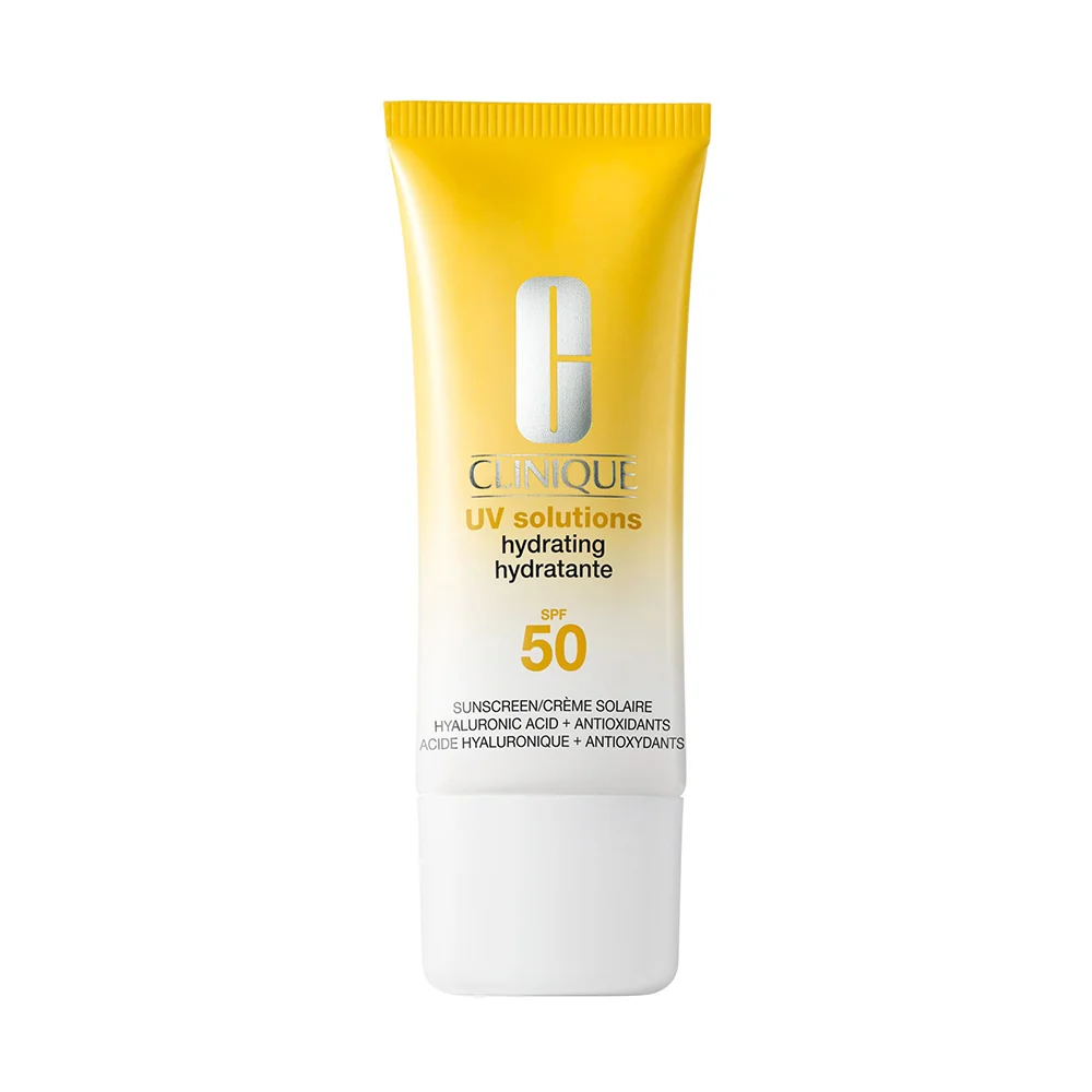 CLINIQUE UV Solutions Hydrating SPF 50 opalovací krém na obličej 40 ml