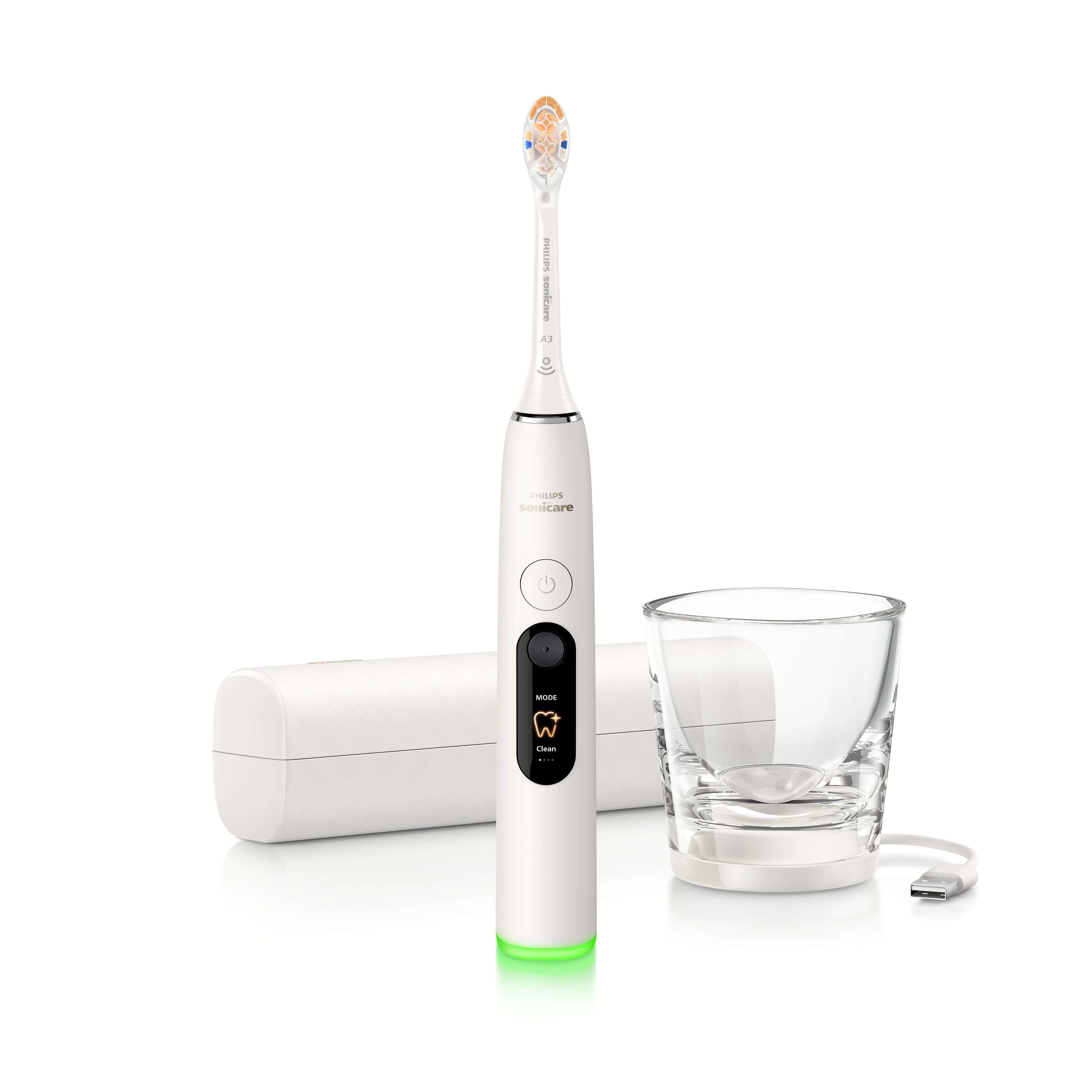 Philips Sonicare 8500 DiamondClean HX8513/11 sonický zubní kartáček Powder White