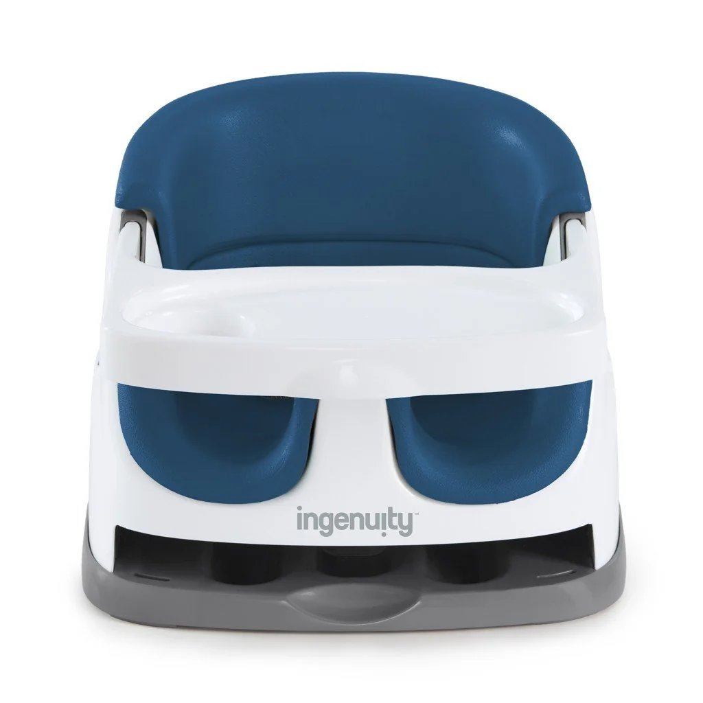 Ingenuity Podsedák na židli 2v1 Baby Base™ Night Sky 6m+ do 22kg