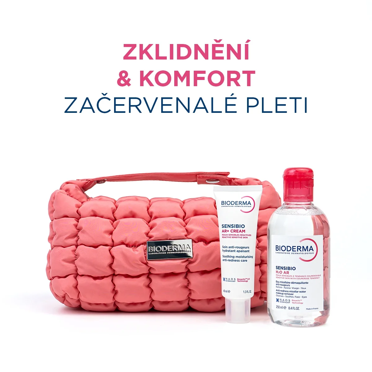 BIODERMA Sensibio AR pro pleť se začervenáním 2 ks dárkový balíček