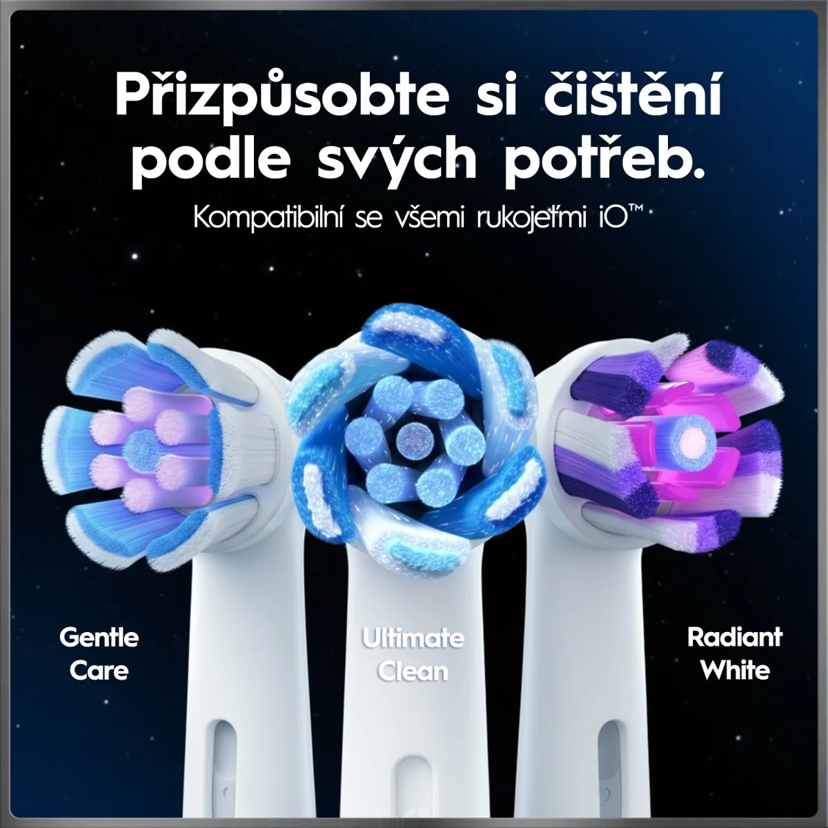 Oral-B iO Series 10 Stardust White elektrický zubní kartáček