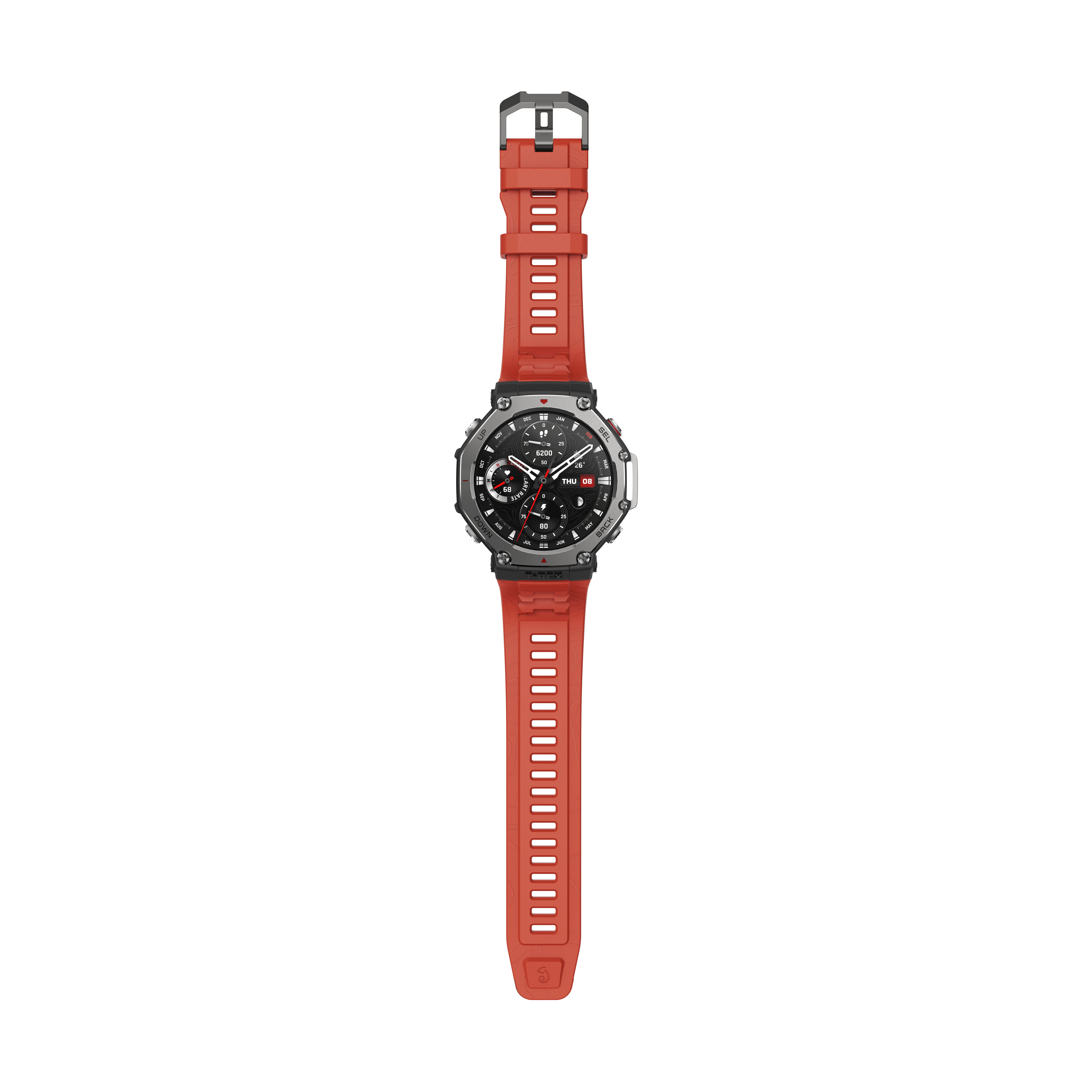 Amazfit T-Rex 3 chytré hodinky Lava Red