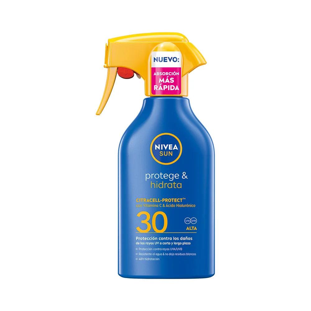 Nivea SUN Protect & Moisture OF30 hydratační sprej na opalování 270 ml