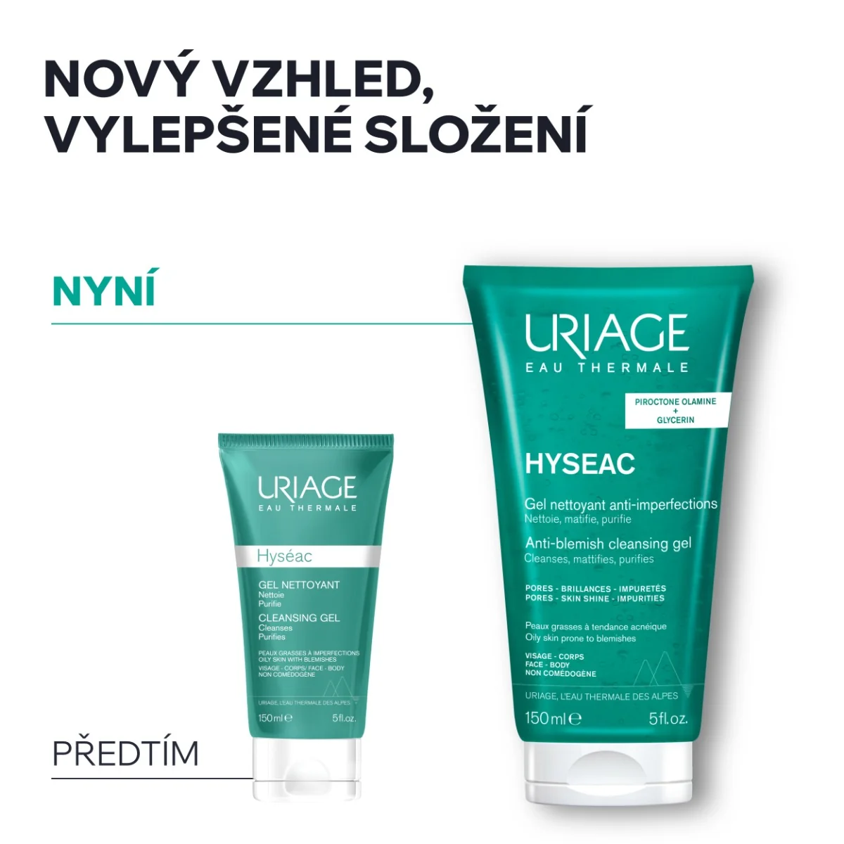 Uriage Hyséac Čisticí gel proti nedokonalostem 150 ml